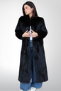 Abrigo Largo de Mink Negro