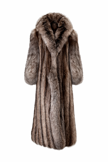 Raccoon/Silver Fox Coat
