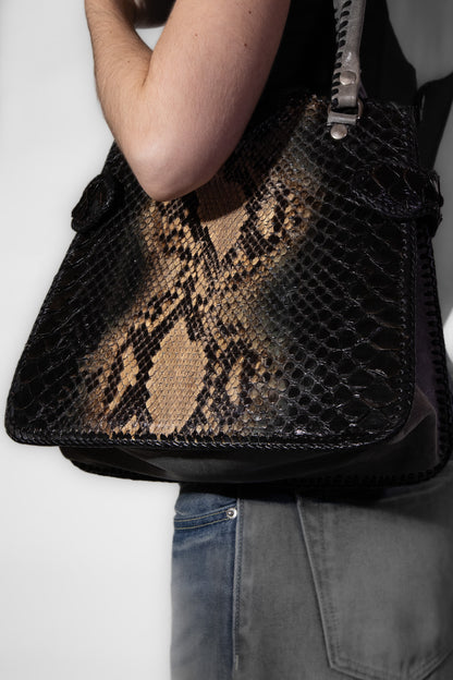 Bolsa de Pitón Negra